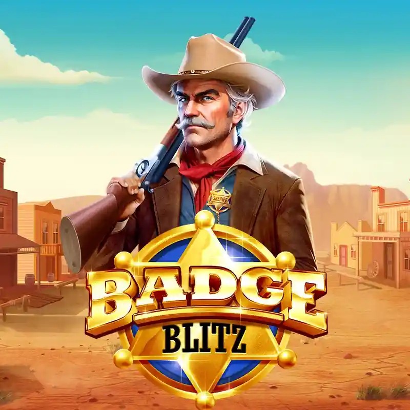 Badge Blitz by Pragmatic Play, showcased at yoyosspin.com – game logo
