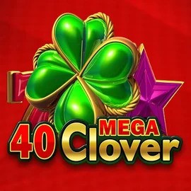 40 Mega Clover slot visual from Amusnet Interactive available on yoyosspin.com