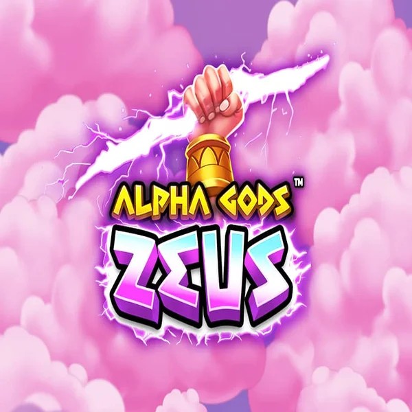 Slots logo of Alpha Gods Zeus from PearFiction Studios at Yoyo Casino