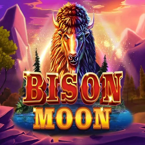 Bison Moon online game logo by Northern Lights Gaming on yoyosspin.com