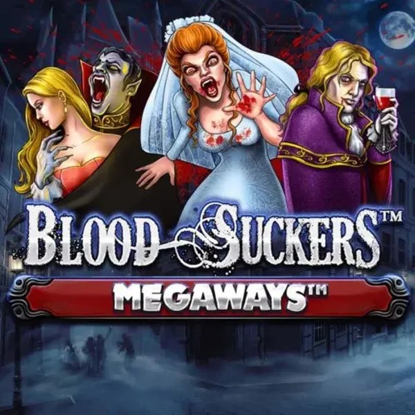Blood Suckers Megaways slot logo by Red Tiger Gaming at Yoyo Casino