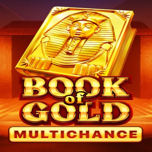 Slots logo of Book of Gold Multichance from Playson at Yoyo Casino