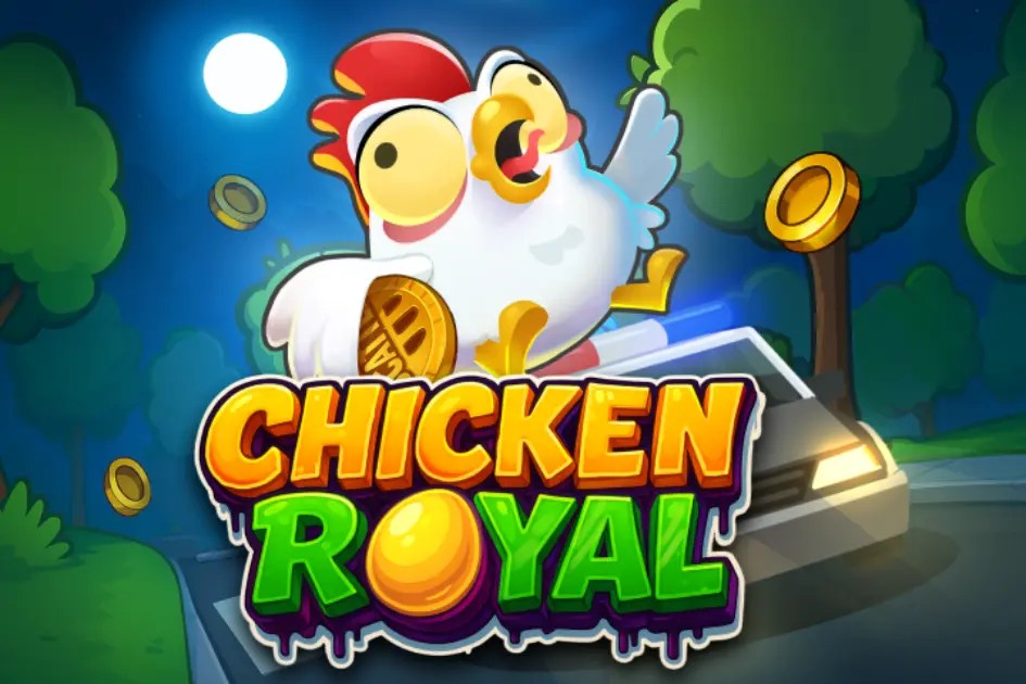 Chicken Royal by InOut, showcased at yoyosspin.com – game logo