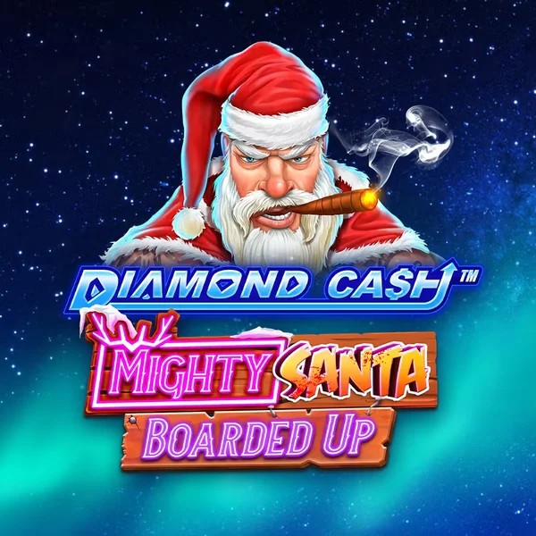 Diamond Cash Mighty Santa Boarded Up logo – Slots by Greentube at Yoyo Casino