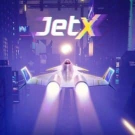 jetX logo by SmartSoft at Yoyo Casino