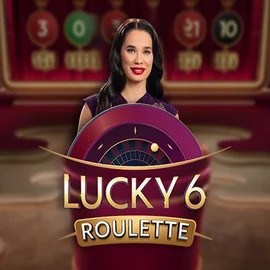 Lucky 6 Roulette slot icon by Pragmatic Play, available at Yoyo Casino