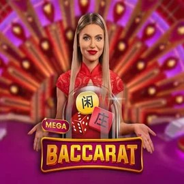 Mega Baccarat logo by Pragmatic Play Yoyo Casino