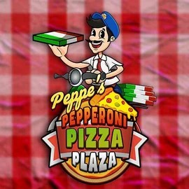 Peppe’s Pepperoni Pizza Plaza by Pragmatic Play, showcased at yoyosspin.com – game logo