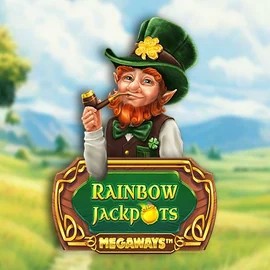 Rainbow Jackpots Megaways game by Red Tiger Gaming – logo hosted on Yoyo Casino