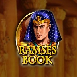 Ramses Book Deluxe online game logo by Gamomat on yoyosspin.com