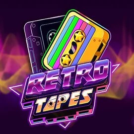 Retro Tapes game by Push Gaming – logo hosted on Yoyo Casino