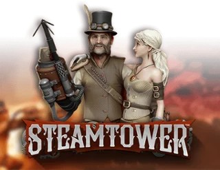 Slots logo of Steam Tower Slot from NetEnt at Yoyo Casino