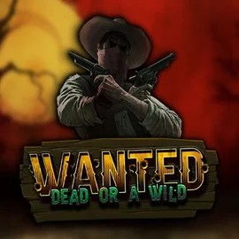 Wanted Dead or a Wild online game logo by Hacksaw Gaming on yoyosspin.com