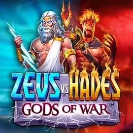 Zeus vs Hades: Gods of War slot logo by Pragmatic Play at Yoyo Casino